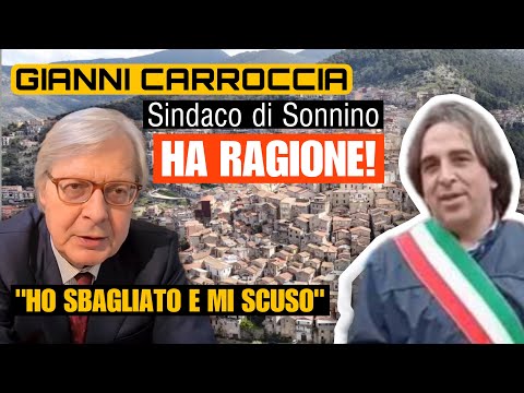 Gianni Carroccia Sindaco di Sonnino ha ragione: “ho sbagliato e mi scuso”