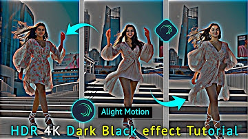 New alight motion hdr effect 4k quality video editing alight motion tutorial | Asmatali Editing