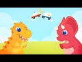 Dinosaur smash bumper cars exciting car games for kids  kids learning  kids games  yateland