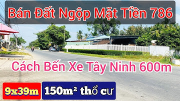 Cần Bán Đất Gấp Giá Ngộp Trước Tết - Mặt tiền đường DT786 sát bên TP Tây Ninh - Điền Thổ Tây Ninh