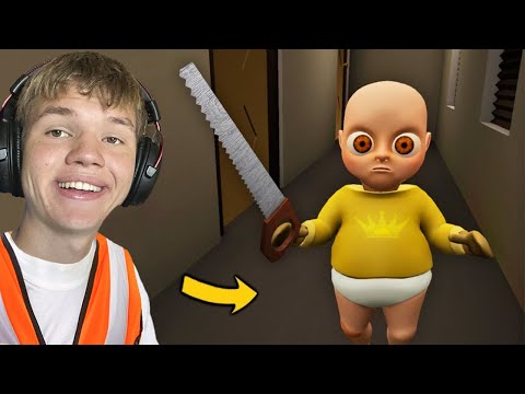 ПОБЕГ ОТ САМОГО СТРАШНОГО РЕБЕНКА В ЖЕЛТОМ ! BABY IN YELLOW