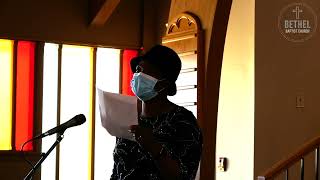 Eunice's Mother's Day Testimony - Bethel Baptist - May 8 2022
