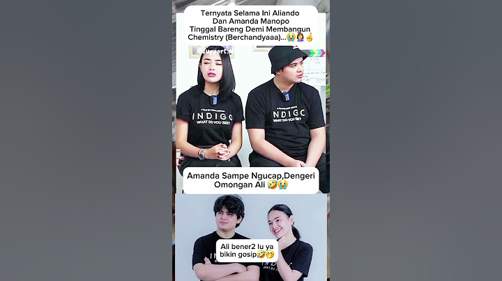 Aliando Dan Amanda Manopo Tinggal Serumah 😭🤭 #shortvideo #artist #amandamanopo #aliandosyarif