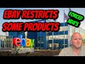 Ebay Restricting some Products and Categories...Could more be coming? видео