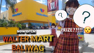 WALTER MART BALIWAG BULACAN NOW OPEN went after school karzymikatv vlog walkingt