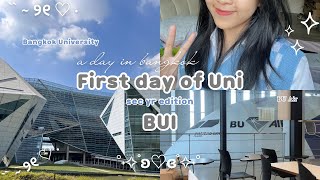 First Day of University VLOG|Second Yr Edition |Bangkok University International 💎💕