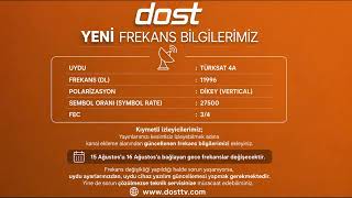 Dost TV Yayın Frekansı Güncellendi! | Yeni Uydu Bilgileri screenshot 2