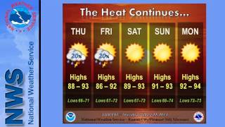 Multimedia Weather Briefing - August 22, 2013