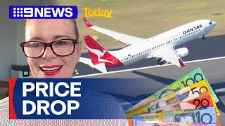 Price of international flights to drop for Australians | 9 News Australia