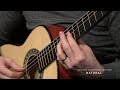 3/4 Classical Guitar, Natural, by Gear4music | Gear4music demo