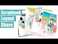 Scrapbook Layout Share! | January - February 2020