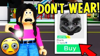 The CREEPIEST ITEMS on ROBLOX BROOKHAVEN!