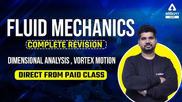 Complete Revision II Dimensional Analysis , Vortex Motion II Direct From Paid Class