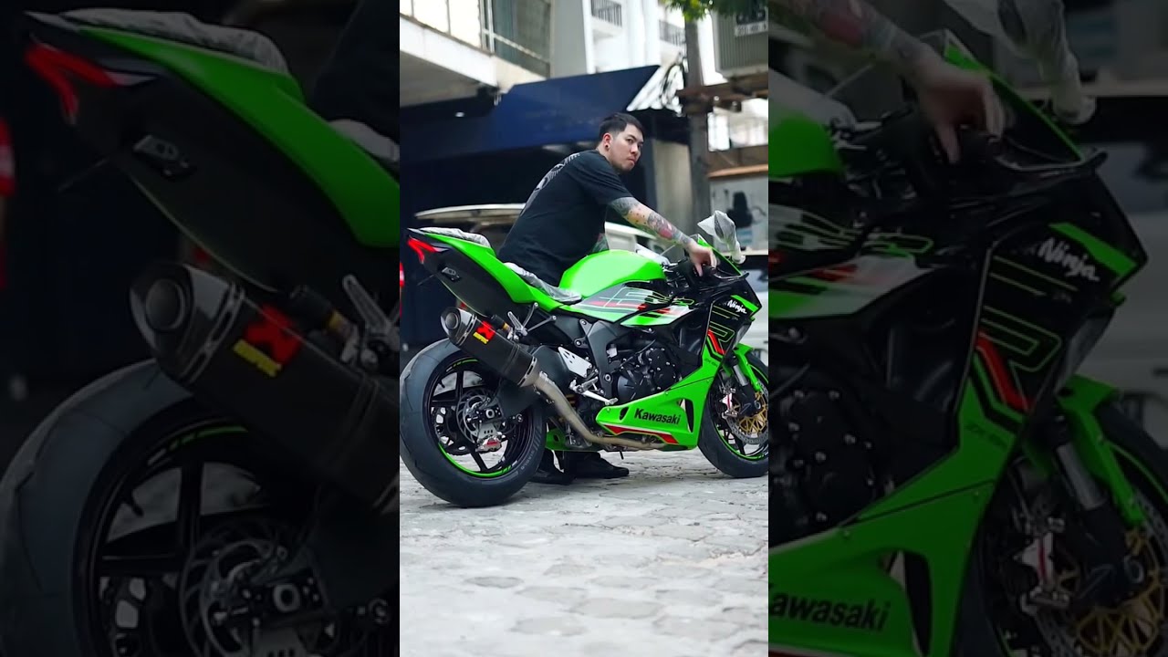 2024 Kawasaki Ninja Zx6r Akrapovic Full System Exhaust Note Kawasakininja