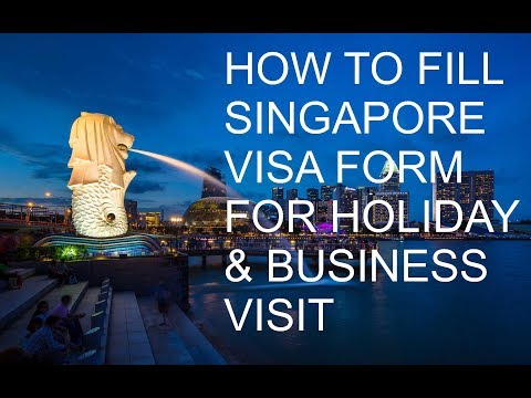 How to fill singapore visa form for indians. bookrumz travel helps you the with help this video, so that can prep...