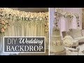 Making My Brother's Wedding Backdrop | DIY | Tutorial