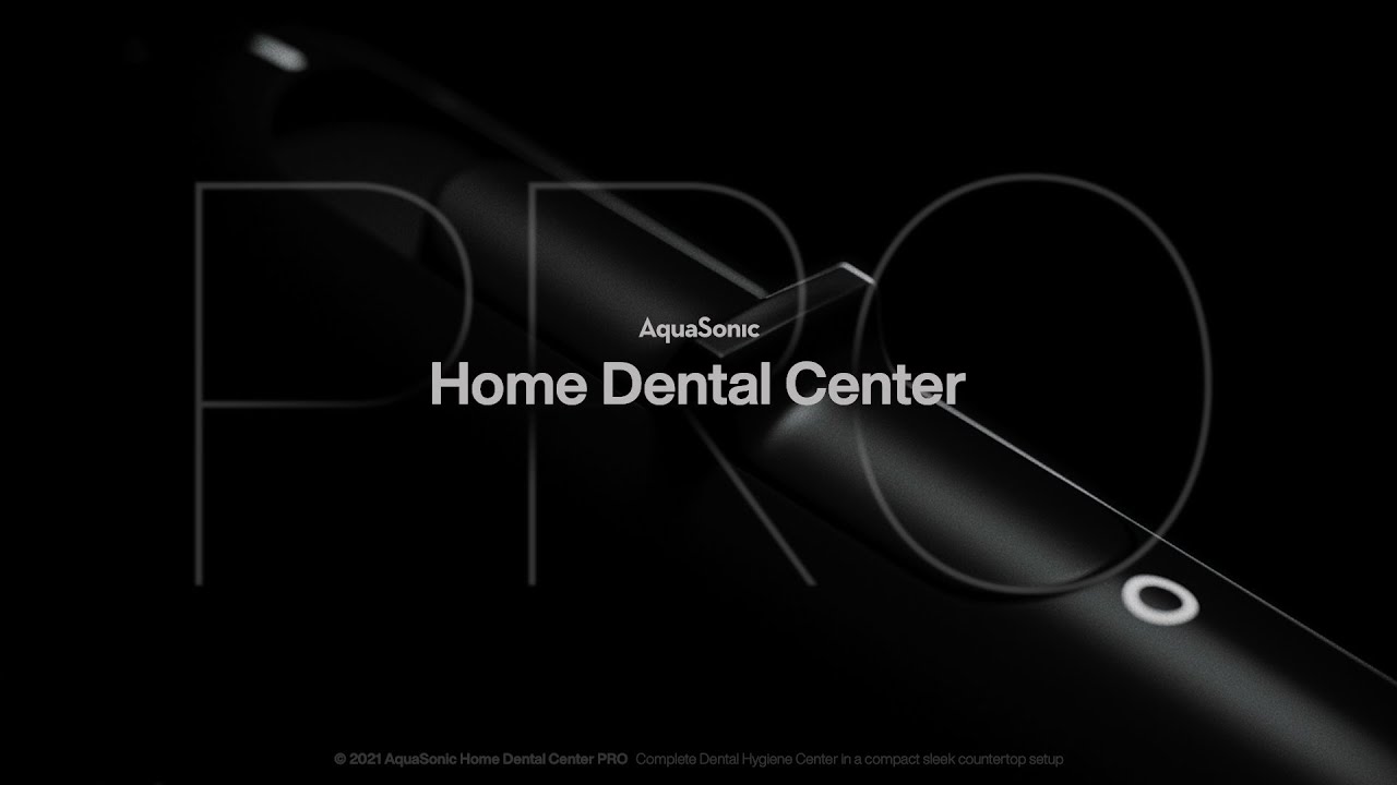 AquaSonic™ Home Dental Center Pro - YouTube