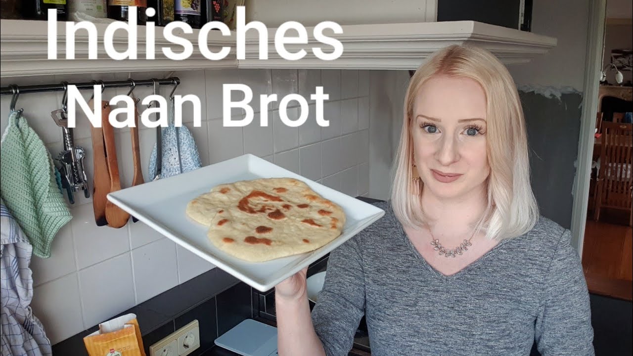 Vegan | Indisches Naan Brot | Naan Brot - YouTube