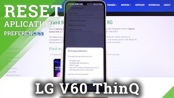 How to Reset App Preferences in LG V60 ThinQ 5G – Restore App Defaults