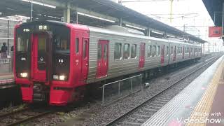 平成最後の８１３系代走 ８１３系ＲＭ１０４(代走)回送列車長崎本線佐賀駅発車&長崎本線普通鳥栖行２９３４Ｍ 伊賀屋駅発車