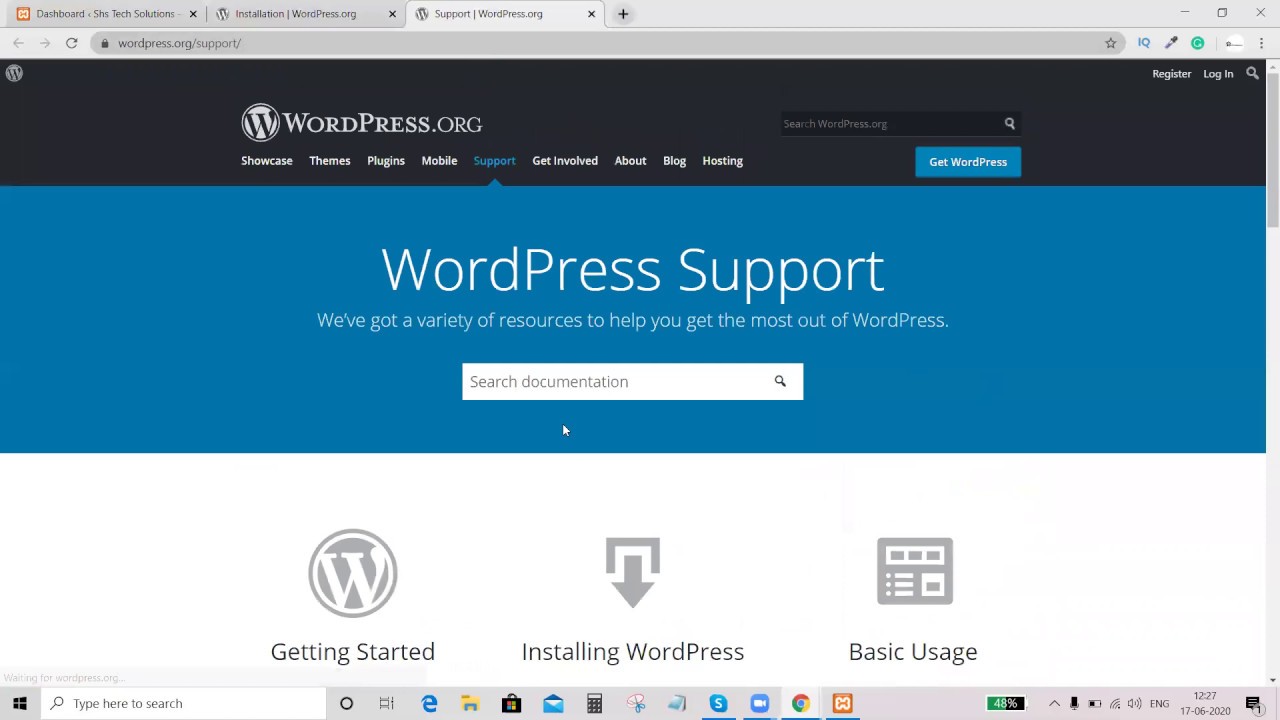 Header wordpress