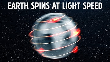 What if the Earth spins at light speed?