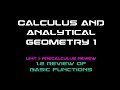1.2 Review Of Basic Functions