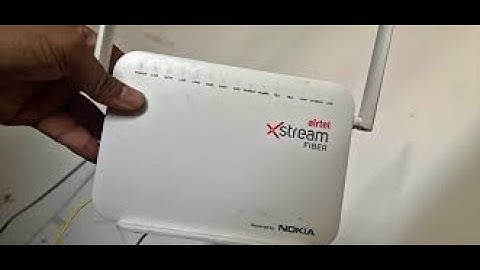 Airtel Xstream Fiber Nokia Router Wifi,Admin,Password Change|Maximum User Connect by Router,Settings