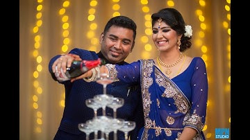 Malaysian Indian Wedding Dinner Highlights of Sasikumar and Dharshamini by MPN studio