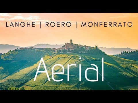 LANGHE ROERO MONFERRATO - Drone Aerial View - UNESCO Italy