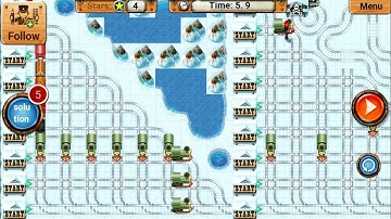 Train Tile Maze Puzzle Game | Rail Maze 2 | Android Gameplay #492