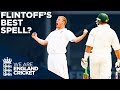 Flintoffs best ever bowling spell in test cricket  south africa v england  england cricket 2020