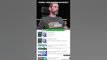 "Started learning 1 week ago, now I need to finish a university project in one month!"