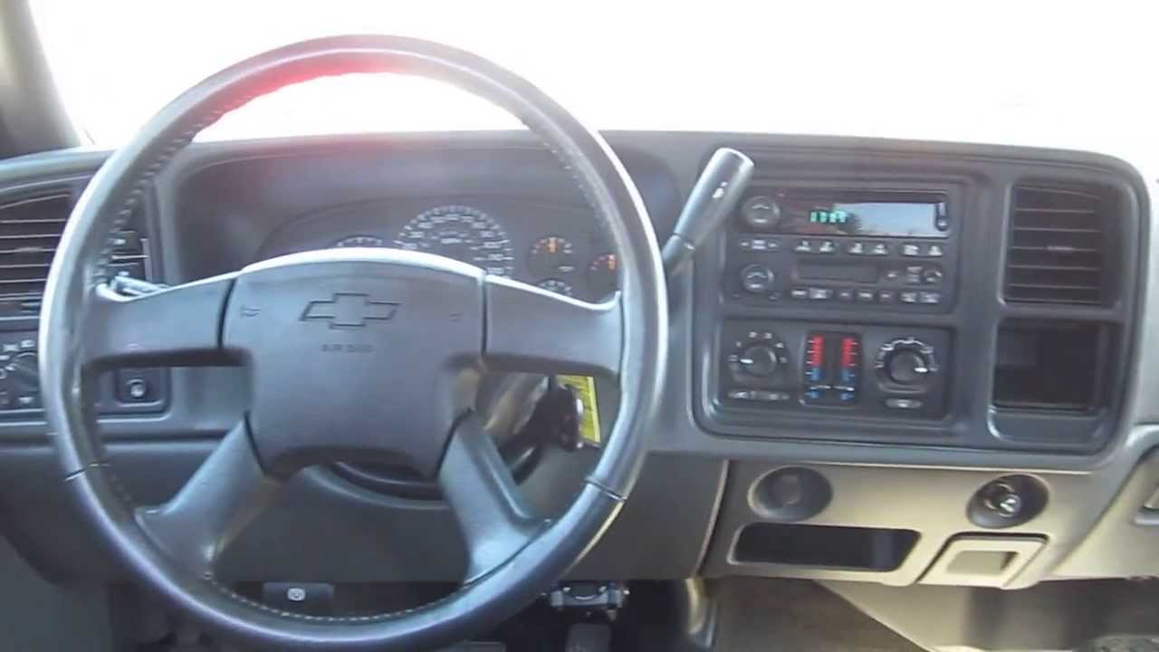 2005 Chevrolet Silverado Red Stock K13100171 Interior