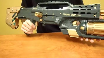 Introducing: The Nerf SpartanShot .117, also, I made Partner!