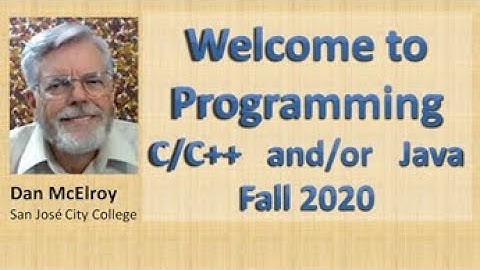 Welcome to the C/C++ and/or Java Programming Class