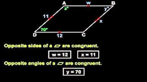 Properties of a Parallelogram - YourTeacher.com - Geometry Help.mp4