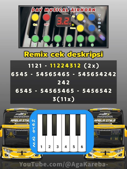 Not Pianika Telolet Basuri Suka Suka | DAV MUSICAL AIRHORN