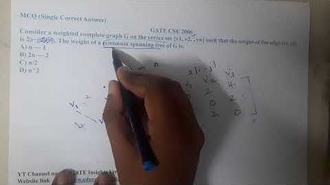 GATE CSE 2006 Q ||Algorithms || GATE Insights Version: CSE