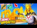 *NEW* MYTHIC ISLAND Update in Fortnite! (Gold Lara Skin, Exotic Six-Shooter + MORE)