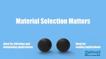 Material Selection Matters for O-Rings Sealing Performance
