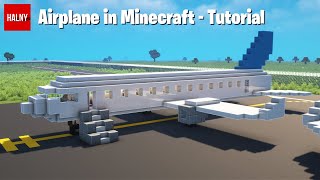 How to build an airplane in Minecraft