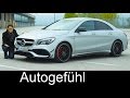 Mercedes CLA Coupé 45 AMG FULL REVIEW test driven 381 hp Mercedes-AMG