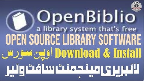How to Download OpenBiblio Library Automation Software Download and Install || Open Source & free