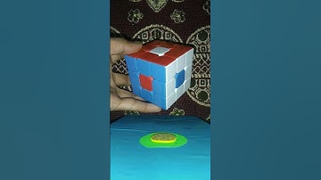 how to make Dot pattern in 4 moves. #cube #magic #rubik #cubing #trending