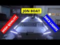 How to Install Deck Lights on Your Jon Boat + GIVEAWAY {Jon Boat To Bass Boat Conversion} Lowe 1448