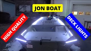 How to Install Deck Lights on Your Jon Boat + GIVEAWAY {Jon Boat To Bass Boat Conversion} Lowe 1448