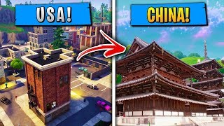 Top 5 Things in Fortnite THAT ARE DIFFERENT IN CHINA!