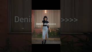Denimskirt#ootd #fashion #outfit #outfitideas #outfitinspo #styling #edit #ootdguide #outfitconsira