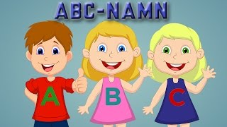 ABC på svenska - Namn-ABC - Svenska Barnsånger